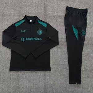 Chandal feyenoord negro verde ninos 2026 2027 kkgool