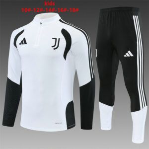 Chandal juventus blanco negro ninos 2026 2027 kkgool