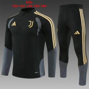 Chandal juventus negro oro ninos 2026 2027 kkgool