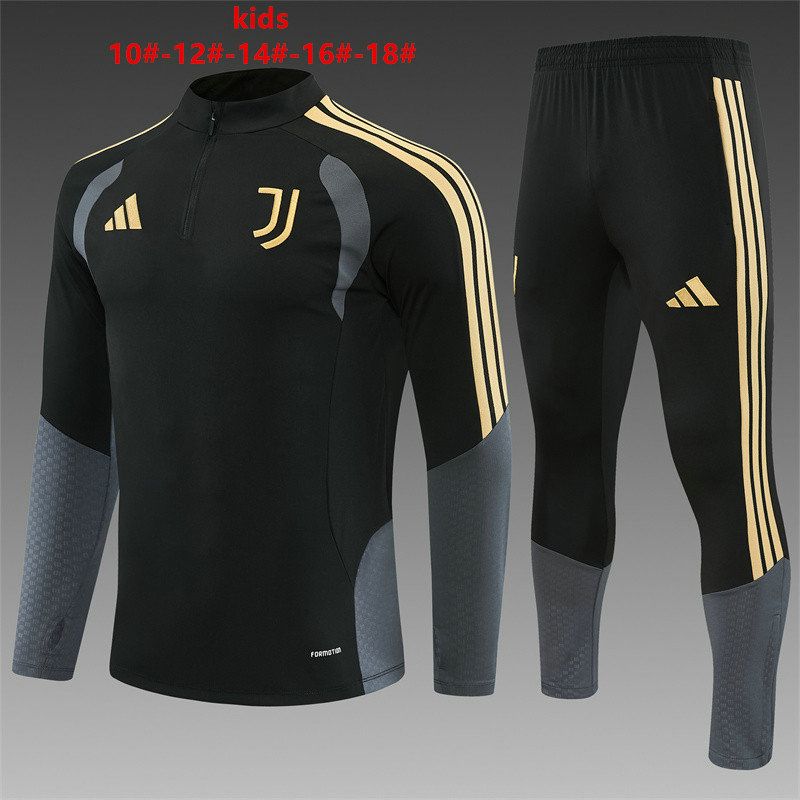 Chandal juventus negro oro ninos 2026 2027 kkgool
