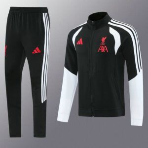 Chandal liverpool negro 2026 2027 chaqueta y pantalon kkgool