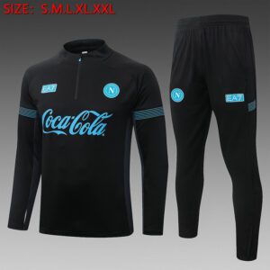 Comprar chandal napoles manga larga negro 2026 2027 kkgool