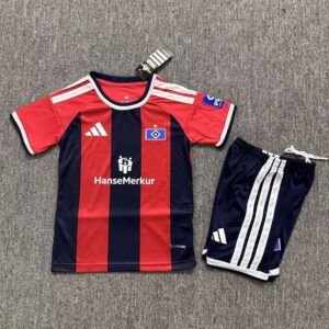 Conjunto camiseta y short hamburgo tercera equipacion infantil 2026 2027 kkgool