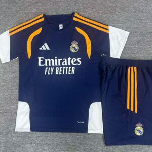 Conjunto real madrid azul marino amarillo ninos 2026 2027 kkgool