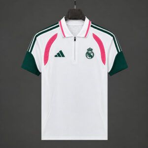 Polo entrenamiento real madrid blanco 2026 2027 kkgool
